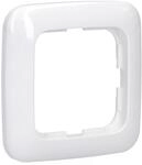 Busch-Jaeger 2511-214 Abdeckrahmen 1-fach Rahmen Alpinwei&szlig; Reflex SI...