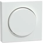 Schneider Electric Merten Zentralplatte mit Drehknopf, System M, aktivweiss