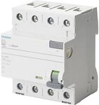Siemens 5SV3 FI-Schutzschalter, 4-polig, 40A, 30 mA Typ A SENTRON EAC, VDE,...