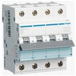 Hager MBN416 B-Type 4P 4 Modul (S) Leitungsschutzschalter (25-60&deg;C, -25-80&deg;C)