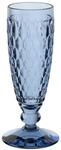 Villeroy & Boch Boston Coloured Sektglas Blue, 150 ml, Kristallglas, Blau