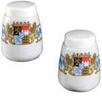 Seltmann 001.461486 Timeless Porzellan Salz- und Pfefferstreuer, Rund, Compact...