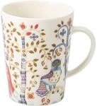 Iittala 1012450 Taika Becher mit Henkel 0,4 Liter Wei&szlig;, Porzellan