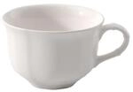 Villeroy und Boch Manoir Teetasse, 200 ml, H&ouml;he: 5,5 cm, Premium Porzellan, Wei&szlig;