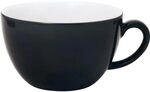 KAHLA 204708A72128C Pronto Colore Cappuccino-Obertasse 0,25 l pure black|schwarze