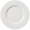 Villeroy und Boch Twist White Frühstücksteller, 21 cm, Premium Porzellan, Weiß