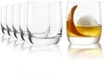 St&ouml;lzle Lausitz Weinland Whiskygl&auml;ser Kristallglas 295 ml, 6er-Set