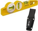 STABILA Magnet-Wasserwaage Type 81 SV REM W360 Torpedo mit Tasche, 25 cm,