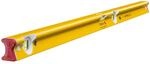 STABILA Wasserwaage Type R 300, 122 cm, verwindungssteifes Alu-R-Profil, 1