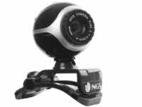 NGS XPRESSCAM300 - Webcam mit Mikrofon für PC, VGA-Auflösung, USB 2.0-Anschluss und