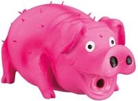 TRIXIE Borstenschwein - quietschendes Hundespielzeug aus Latex f&uuml;r langen Spielspa&szlig;