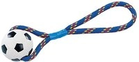 Nobby 79030 Vollgummi Ball mit Seil