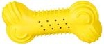 TRIXIE K&uuml;hl-Knochen - robustes Hundespielzeug aus Gummi zum Kauen - 11 cm spannendes