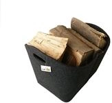 Metrox Allzweck Korb - Premium Qualit&auml;t Brennholz Korb aus Filz &ndash; stabil und...