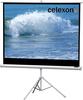90" Zoll Stativ-Leinwand celexon Economy 4:3 | 176x132cm weiß | 4K Full HD 3D 