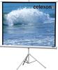 120" Zoll Stativ-Leinwand celexon Economy 1:1 | 219x219cm weiß | 4K Full HD 3D 