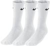 Nike 4 Paar Herren Damen Socken Lang SX4508 weiß oder schwarz, Größe:34-38,