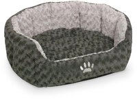 Nobby 71553 Komfortbett Oval Seoli f&uuml;r Hunde oder Katzen, L x B x H: 45 x 40 x 19