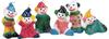 Städter Clowns Kerzen, Parafin, Mehrfarbig, 3,5-5 cm