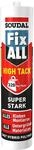 Soudal High Tack, f&uuml;r Hochleistungs-Verklebungen aller Art, Kartusche: 290ml, Farbe: