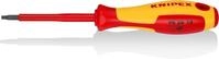 KNIPEX Schraubendreher, VDE-gepr&uuml;ft 185 mm, 98 26 15 | Geeignet f&uuml;r Torx-Schrauben