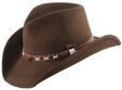 SCIPPIS Smokey &ndash; Wasserabweisender Westernhut aus Wollfilz f&uuml;r Damen & Herren 