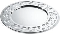 Alessi SG35 Ethno Platzteller mit durchbrochenem Rand - Edelstahl 18/10 gl&auml;nzend
