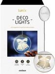 Lumix&reg; LED Leuchttaler Deco Light Glocken inkl. Batterien Acrylglas Warmwei&szlig;