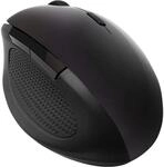 LogiLink ID0139 Ergonomische Funk-Maus, 2.4 GHz, 1600 DPI schwarz