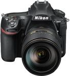 Nikon D850 Vollformat Digital SLR Kamera mit AF-S 24-120mm 1:4G ED VR (45,4 MP, 4K