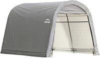 ShelterLogic 3 x 3 m Schuppen in Einer Box, Ganzjahresschuppen aus Stahl, Metall,