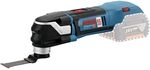 Bosch Professional 18V System Akku Multi Cutter GOP 18V-28 (Oszillationswinkel: