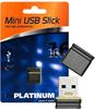 Platinum 16 GB Mini USB-Stick USB 2.0 schwarz