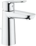 GROHE BauEdge, energiesparende Waschtischarmatur, Kaltwasser in Mittelstellung