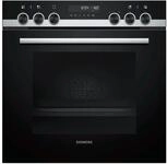 Siemens HE578BBS0 Backofen (Elektro, Einbau), 59.4 cm, Elektronikuhr,