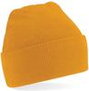 Beechfield Knitted Hat, Mustard, One Size one size,Mustard