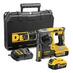 DEWALT DCH273P2 Akku-Kombihammer Bhrhammer Mei&szlig;elhammer SDS-plus 18V 5Ah 2 Akkus