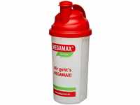 MEGAMAX Shaker Rot [Protein Eiweiß Mixer] für auslaufsichere Shakes |...