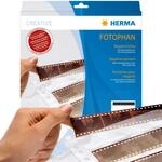 HERMA 7769 Negativh&uuml;llen Mittelformat f&uuml;r Ordner, 100 St&uuml;ck je 4