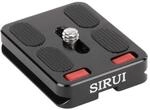 SIRUI TY-50 Schnellwechselplatte (Alu, 1/4", 39x50mm, 31.4g, Sliding Stopper, f&uuml;r