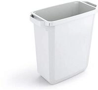 Durable Abfalleimer Durabin 60 Liter, lebensmittelecht, mit Tragegriffen, wei&szlig;,