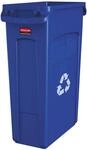 Rubbermaid Commercial Products Slim Jim Beh&auml;lter mit Luftkan&auml;len | M&uuml;lleimer...