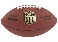 Wilson WTF1825XB NFL Duke Replica Composite Fu&szlig;ball, Braun