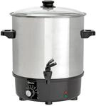 Bartscher 25 Liter Gl&uuml;hweintopf, Gl&uuml;hweinkessel, Gl&uuml;hweinkocher