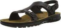 Birkenstock Sandale Saragossa, Briko-Flor, Black, 36 500863-36 (Pantolette Schuh