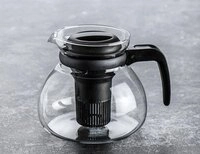SIMAX Riess Kelomat Glaskanne Borosilikatglas in der Farbe Transparent 1,5L,