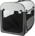 TRIXIE Hundebox Basic &ndash; Gr&ouml;&szlig;e M: 55 &times; 65 &times; 80 cm - mit abdeckbaren
