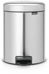 Brabantia 112102 Treteimer mit Inneneimer aus Kunststoff, stahl, Matt Stahl