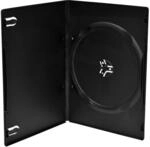MediaRange BOX13-M Single-Slim DVD-Leerbox (100-er Pack) schwarz