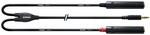 Cordial CFY 0.3 WGG Y-Adapterkabel Klinke female 0,3 m Rean Stecker